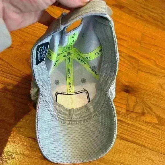 2021 PGA Tour Ocean Course Garb Youth Hat Gray Adjustable Mesh - Picture 3 of 5